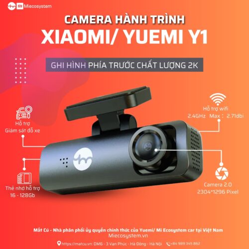 CAMERA HÀNH TRÌNH XIAOMI/YUEMI Y1 1 Camera hành trình Yuemi Y1