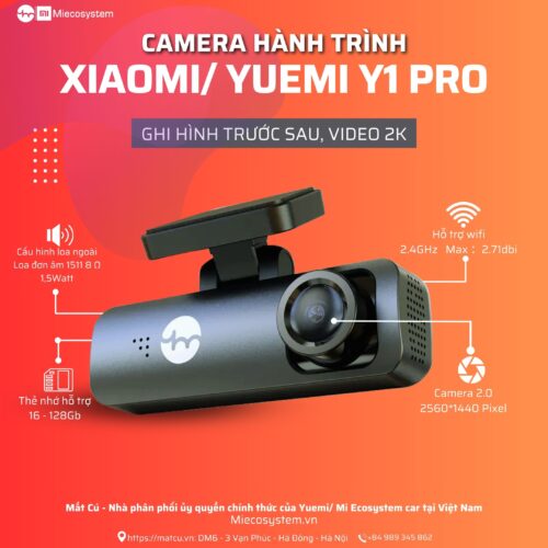CAMERA HÀNH TRÌNH XIAOMI/YUEMI Y1 PRO 1 camera-hanh-trinh-yuemi-y1-pro