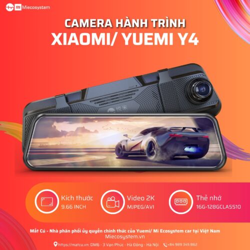 CAMERA HÀNH TRÌNH XIAOMI/YUEMI Y4 3 Camera hành trình Yuemi Y4